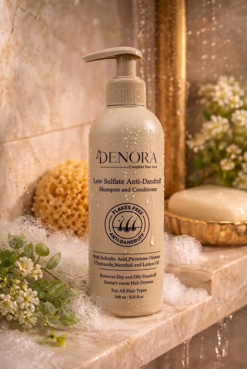 Low Sulfate Anti-Dandruff Shampoo & Conditioner