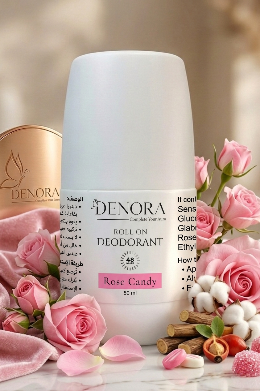 Roll-On Deodorant (Rose Candy)