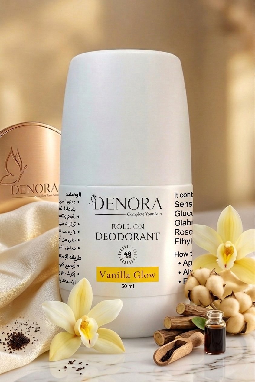 Roll-On Deodorant (Vanilla Glow)